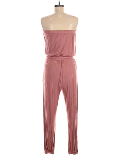 Pre-owned Spiritual Gangster Jumpsuit In Pink