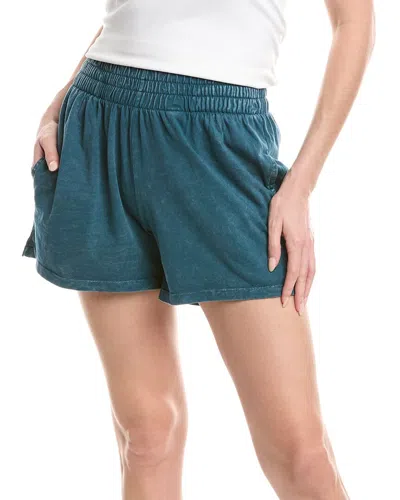 Spiritual Gangster Kia Mid-rise Short In Blue