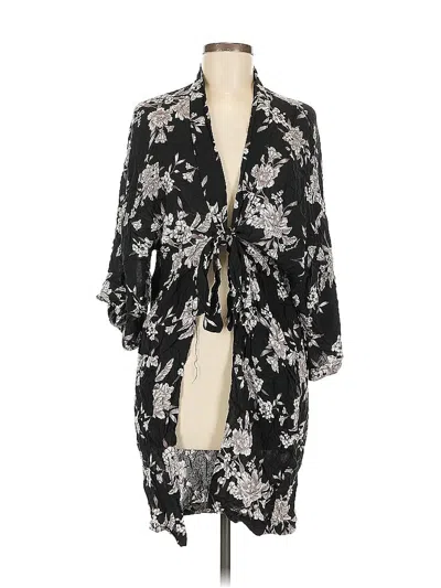 Pre-owned Spiritual Gangster Kimono In Black