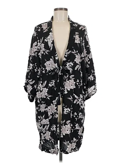 Pre-owned Spiritual Gangster Kimono In Black