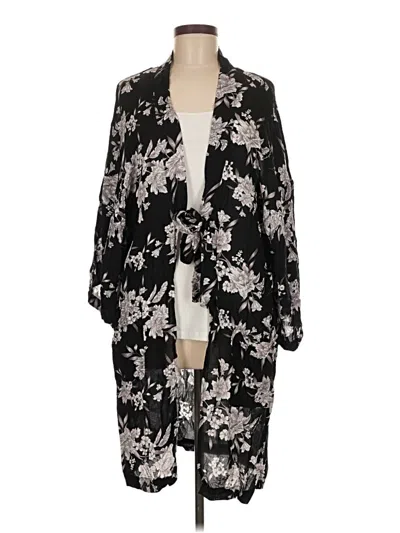 Pre-owned Spiritual Gangster Kimono In Black