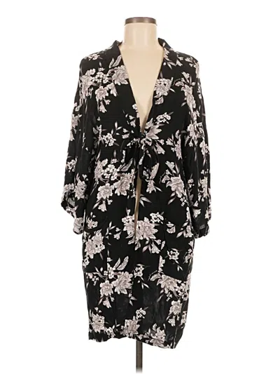 Pre-owned Spiritual Gangster Kimono In Black