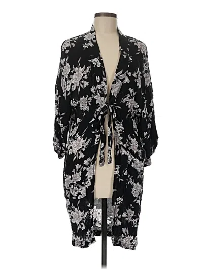 Pre-owned Spiritual Gangster Kimono In Black