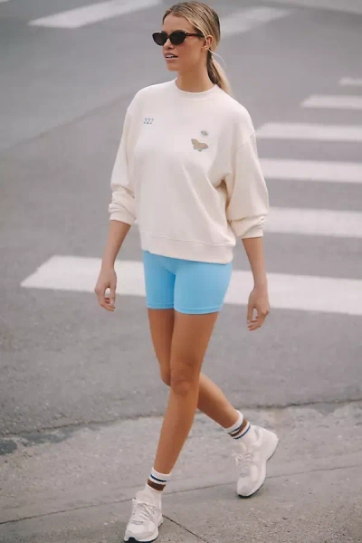 Spiritual Gangster La Brea Crew Neck Sweatshirt In White