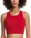 Spiritual Gangster Laurel Longline Bra In Red