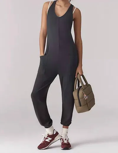 Spiritual Gangster Leah Jumpsuit In Black