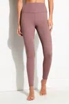 Spiritual Gangster Lotus 7/8 Legging In Rose Taupe