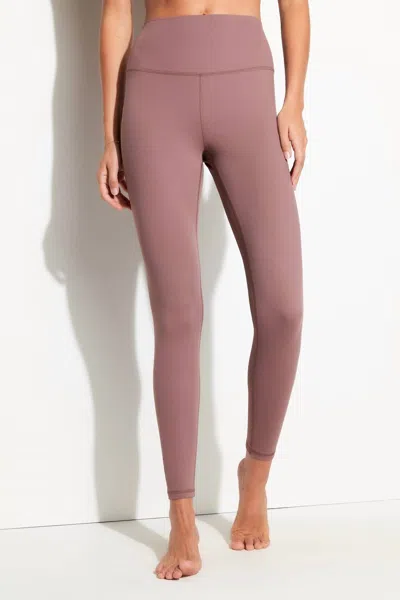 Spiritual Gangster Lotus 7/8 Legging In Rose Taupe