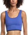 Spiritual Gangster Love Longline Bra In Blue