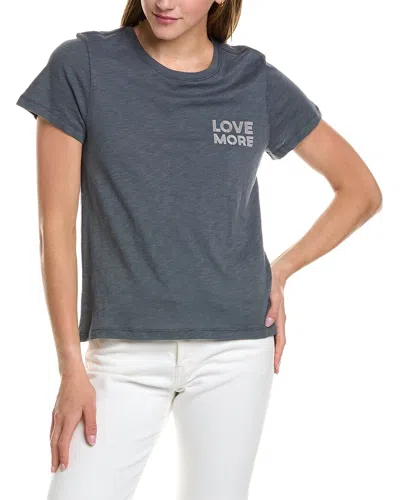 Spiritual Gangster Love More Nola T-shirt In Grey