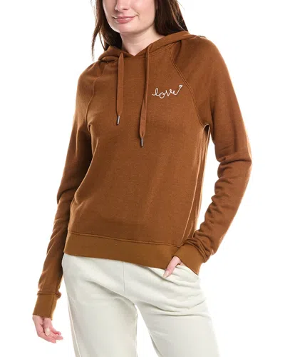 Spiritual Gangster Love Script Harper Crop Hoodie