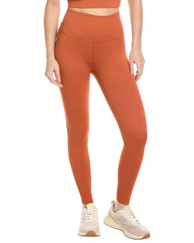 Spiritual Gangster Love Sculpt 7/8 Legging In Orange