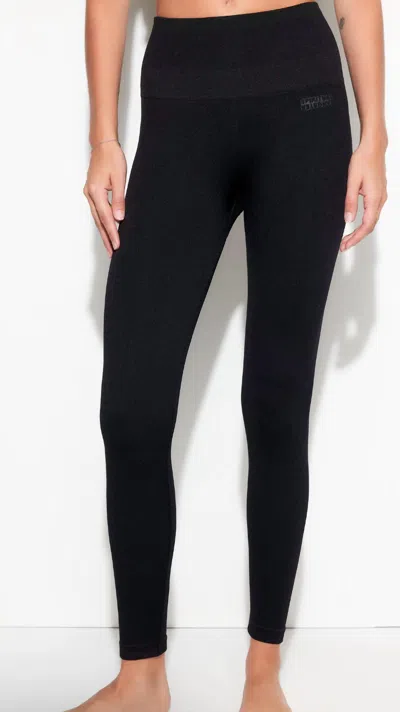 Spiritual Gangster Love Seamless 7/8 Leggings In Black