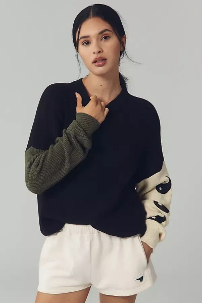 SPIRITUAL GANGSTER LYRIC CREW-NECK SWEATER