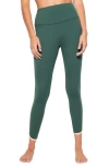 Spiritual Gangster Marley 7/8 Nirvanatech Leggings In Green
