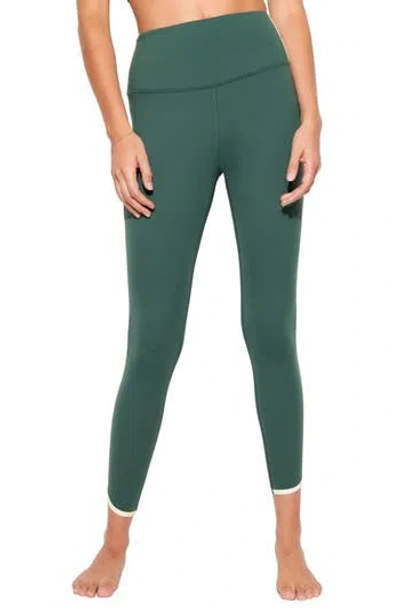 Spiritual Gangster Marley 7/8 Nirvanatech Leggings In Green