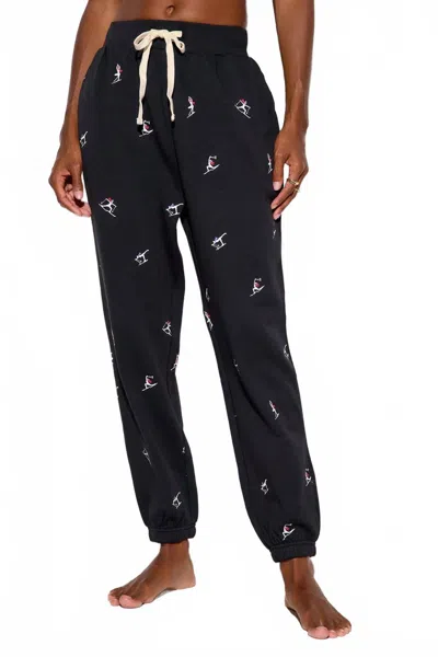 Spiritual Gangster Namaski Hudson Sweatpant In Black