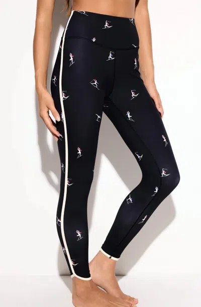 Spiritual Gangster Namaski Nirvana Marley Leggings In Black