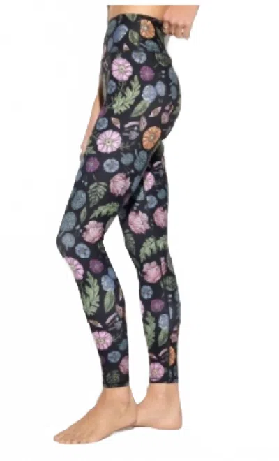 Spiritual Gangster Nirvana Lotus Legging In Moonlight Magic In Multi