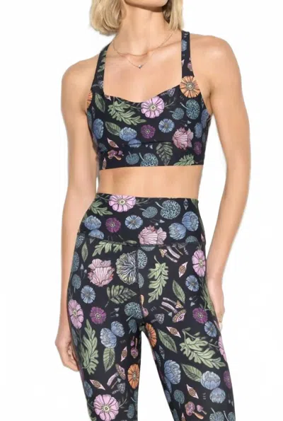 SPIRITUAL GANGSTER NIRVANA VENUS LONGLINE BRA IN MOONLIGHT MAGIC