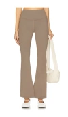 Spiritual Gangster Olympia Slit Pant In Brown