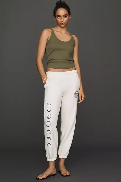 Spiritual Gangster Power Of Sun Eden Sweatpants In White
