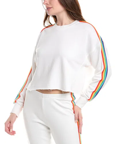 Spiritual Gangster Rainbow Cropped Pullover