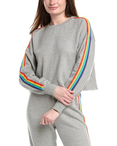 Spiritual Gangster Rainbow Cropped Pullover