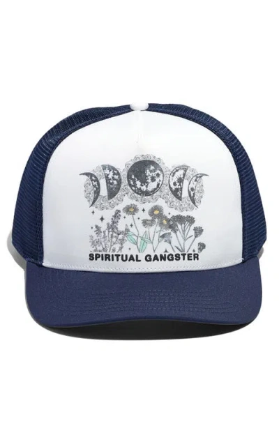 Spiritual Gangster Rewilding Trucker Hat In Black