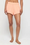 Spiritual Gangster Sadie Cotton Blend Sweat Shorts In Paloma