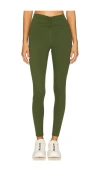 Spiritual Gangster Selene 7/8 High Waist Legging In Green