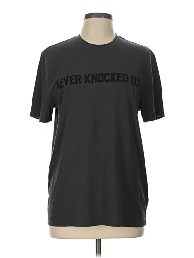 Pre-owned Spiritual Gangster Short Sleeve T-shirt In Gray