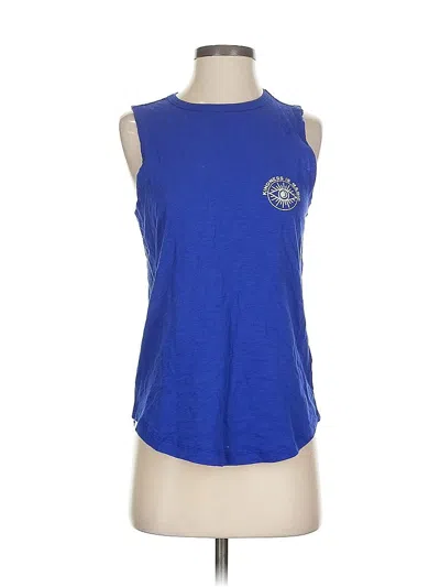 Pre-owned Spiritual Gangster Sleeveless T-shirt In Blue