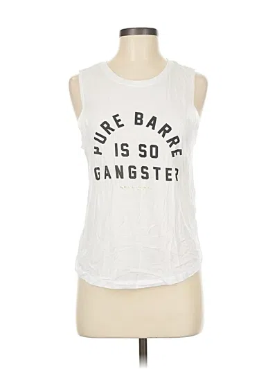 Pre-owned Spiritual Gangster Sleeveless T-shirt In White