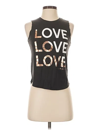 Pre-owned Spiritual Gangster Sleeveless T-shirt In Black