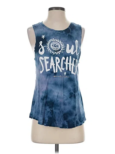 Pre-owned Spiritual Gangster Sleeveless T-shirt In Blue