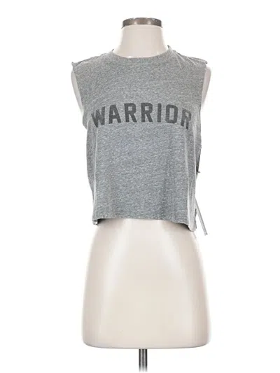 Pre-owned Spiritual Gangster Sleeveless T-shirt In Gray