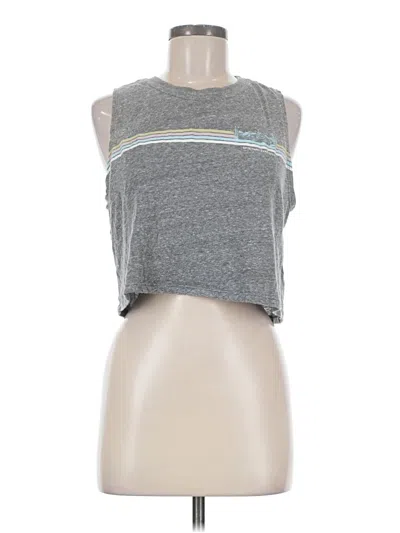 Pre-owned Spiritual Gangster Sleeveless T-shirt In Gray