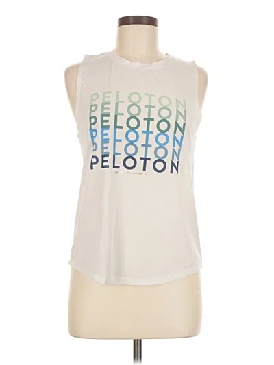 Pre-owned Spiritual Gangster Sleeveless T-shirt In Ivory