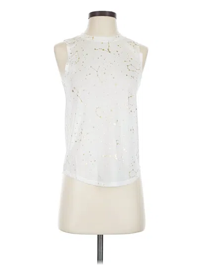 Pre-owned Spiritual Gangster Sleeveless T-shirt In Ivory