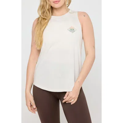 Spiritual Gangster Spiritual Essence Jade Graphic Tank In Birch