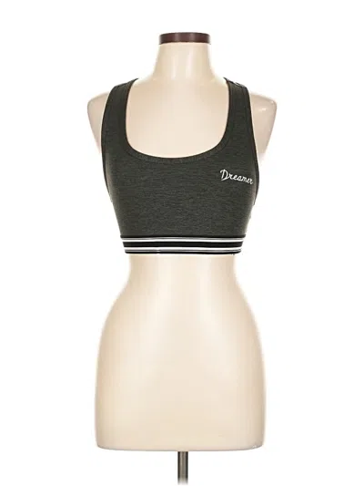 Pre-owned Spiritual Gangster Sports Bra In Gray