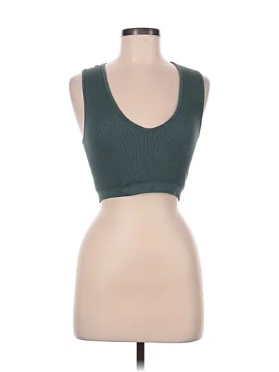 Pre-owned Spiritual Gangster Sports Bra In Green