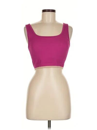 Pre-owned Spiritual Gangster Sports Bra In Pink