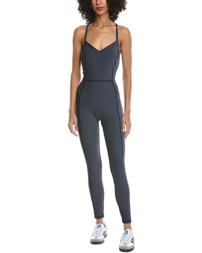 Spiritual Gangster Stella Jumpsuit In Gray