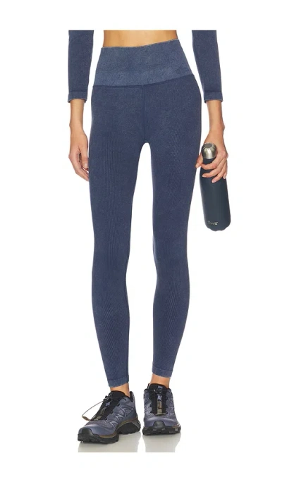 Spiritual Gangster Sun Bleached Love 7/8 Legging In Blue