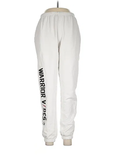 Pre-owned Spiritual Gangster Sweatpants In White