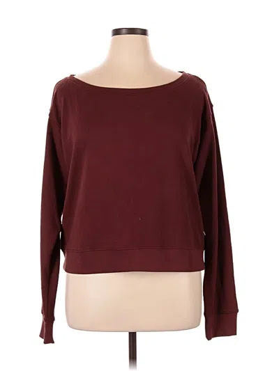Spiritual Gangster Sweatshirt In Burgundy