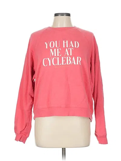 Pre-owned Spiritual Gangster Sweatshirt In Pink