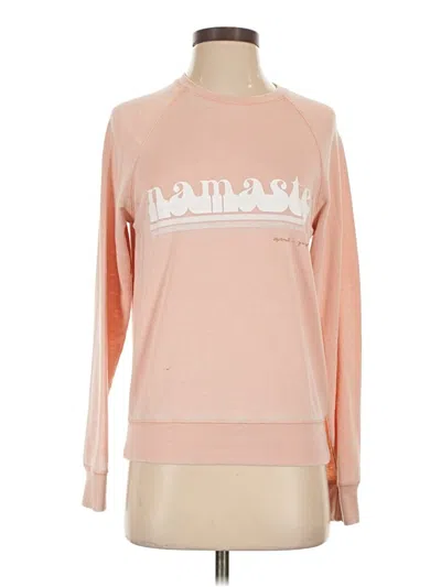 Pre-owned Spiritual Gangster Sweatshirt In Pink